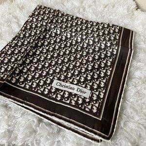 Dior Silk Oblique Jacquard Handkerchief